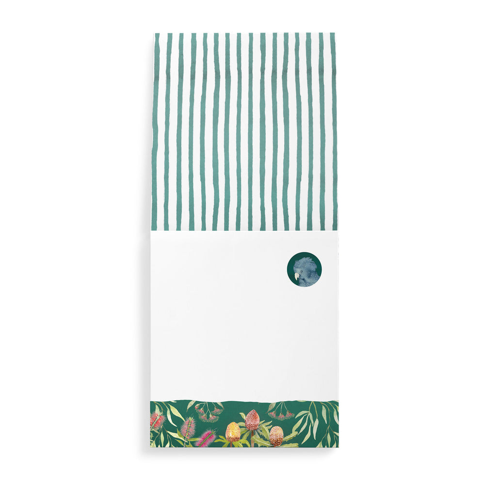 Inside pages Cottonwood Pocket Notepad - Cockatoo