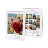 Catrint Welz-Stein 2027 calendar showing the front and back cover. Mystical Moments.