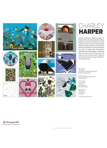 Charley Harper Wall Calendar 2026
