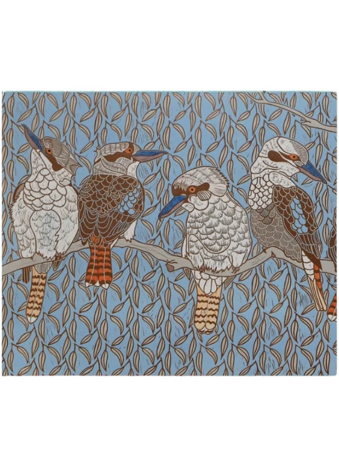 Christine Upton art card - Neighbourhood Watch - Kookaburras