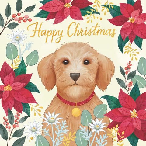 RSPCA Charity Christmas Cards - Christmas Dog