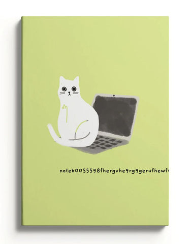 A5 Soft Cover Notebook - Laptop