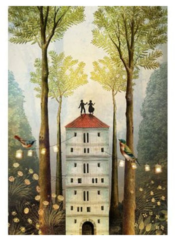 Catrin Welz-Stein Card - Couple Dancing