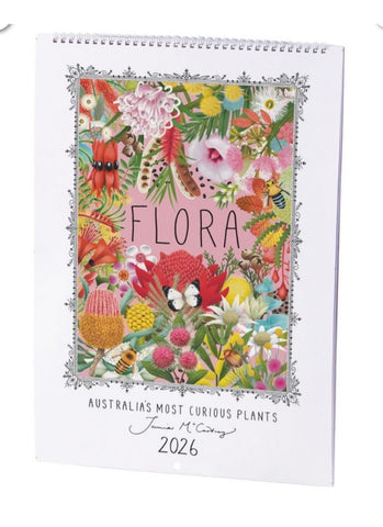 Flora - Australia’s Most Curious Plants by Tania McCartney 2026 Calendar