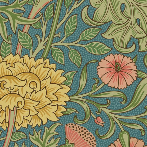 Double Bough wrapping paper by William Morris from the V and A Museum of London.