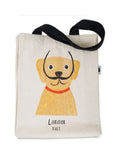 A Labrador Dali tote bag by Niaski.
