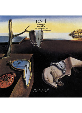 Dali - the Masterpieces Wall Calendar 2025