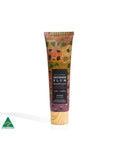 Tube of Davidson Plum hand cream with a colorful label on a white background