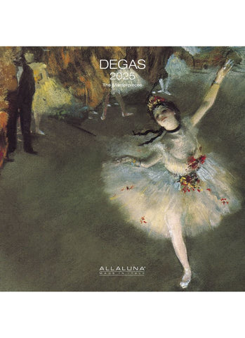 Degas - the Masterpieces Wall Calendar 2025