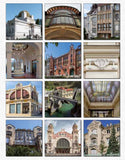 a grid of images for each month of the Art Nouveau calendar