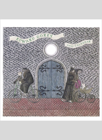 Edward Gorey Wall Calendar 2027