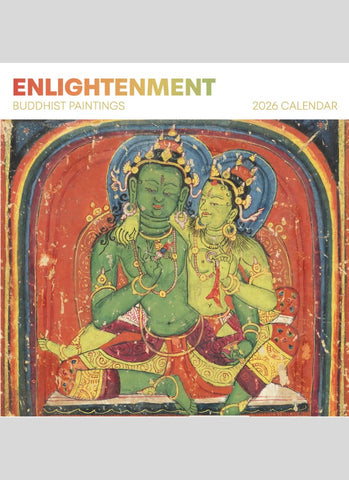 Enlightenment: Buddhist Paintings Wall Calendar 2026