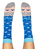Ernestoe Hemingway - Socks (blue)