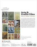 Back cover of Calendar featuring Motawi Tileworks Arts & Crafts Tiles with various tile designs.