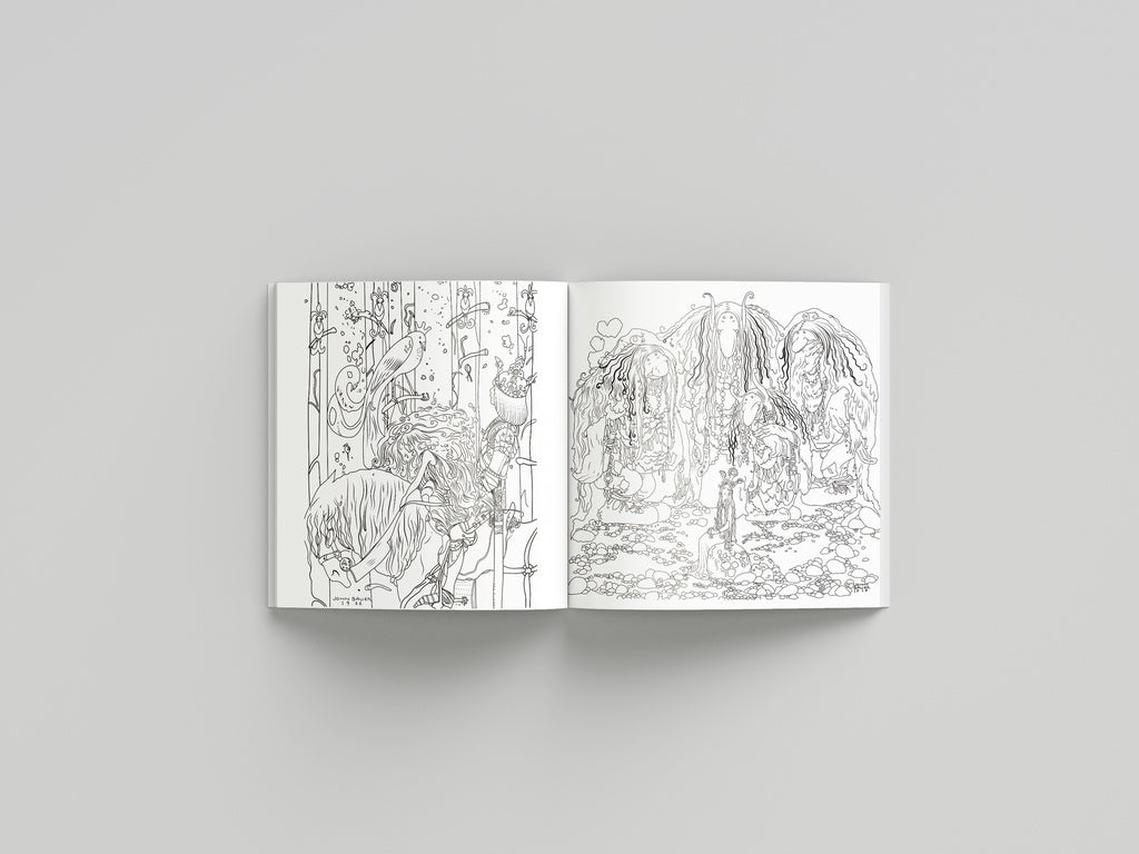 Fantasy Forest 40 Page Colouring Book
