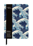 Notebook with wave design and 'The British Museum' branding