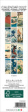 Allaluna 2027 calendar with Japanese landscape illustrations