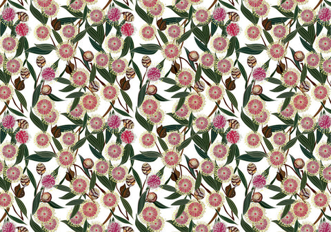 Emma Miszalski Eco Wrapping Paper - Hakea Bloom