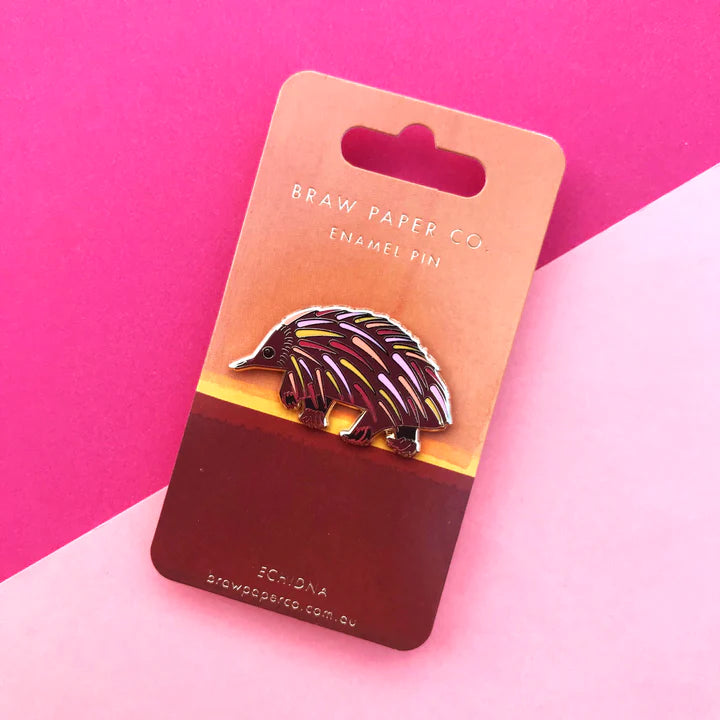 Echidna Enamel Pin