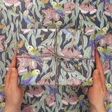 Earth Greetings Wrapping Paper - Rosellas Amongst the Mallee