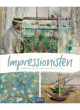 Calendar cover featuring Impressionist art with a man on a balcony and boats.