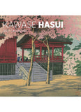 Kawase Hasui 2027 calendar cover with cherry blossom and traditional Japanese architecture illustration.