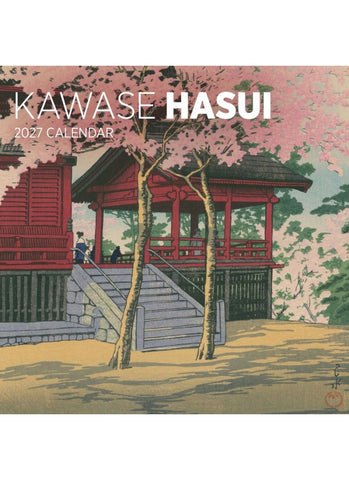 Kawase Hasui Wall Calendar 2027