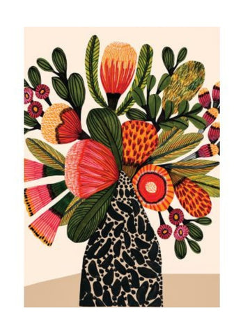Kirsten Katz - Banksias in a Vase