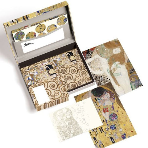 Gustav Klimt boxed writing set