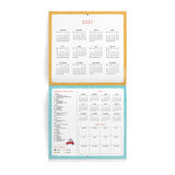 Leunig Calendar Back page with important dates
