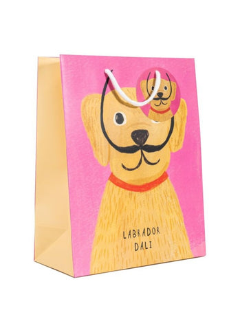 Niaski Gift Bag - Labrador Dali - Large