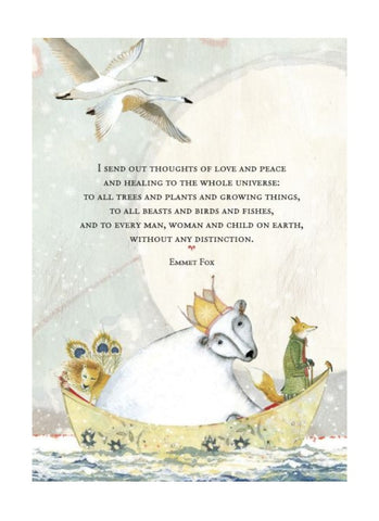Sacredbee card - Love and Peace
