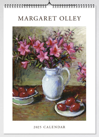 Margaret Olley Large Wall Calendar 2025 (Format One)