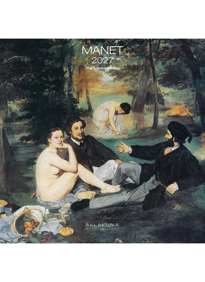 Calendrier Manet 2027 avec peinture d'Edgar Degas