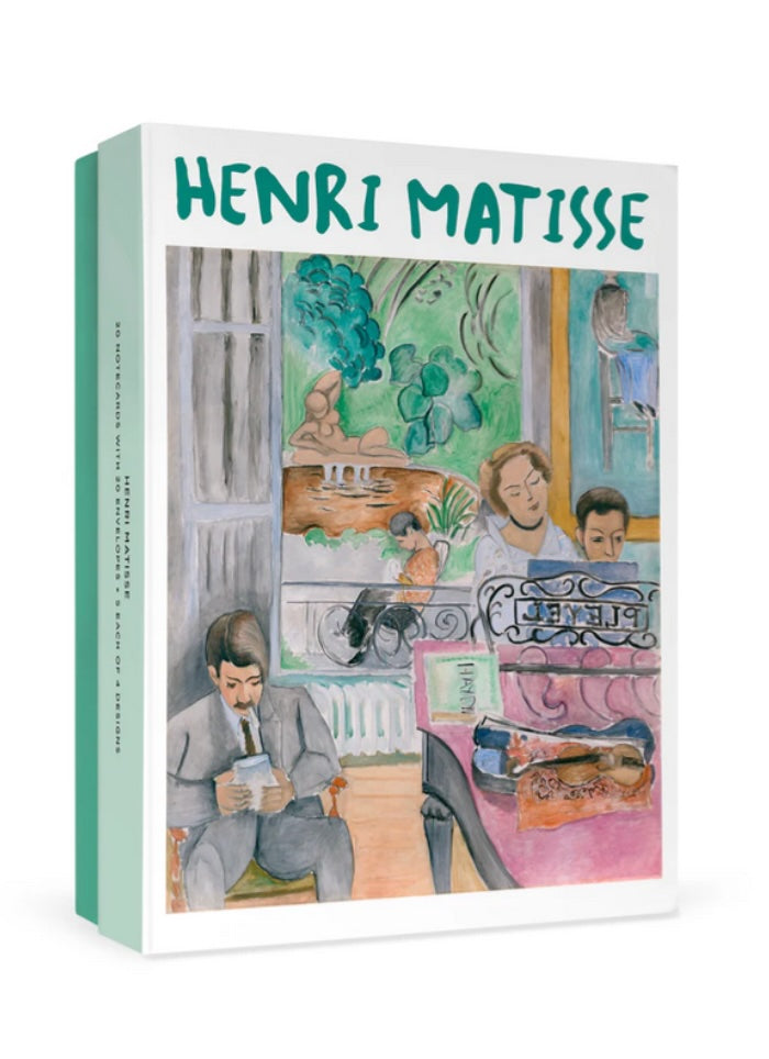 Henri Matisse art notecards in box