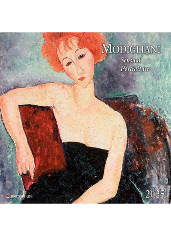 Modigliani Sensual Portraiture Wall Calendar 2025