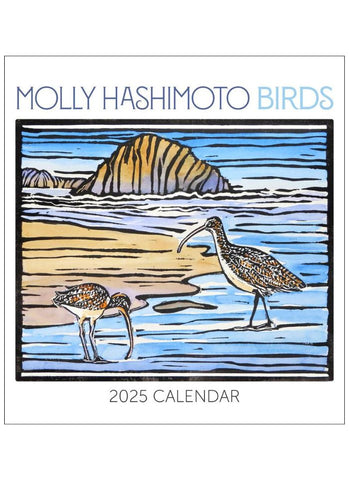 Molly Hashimoto: Birds Wall Calendar 2025
