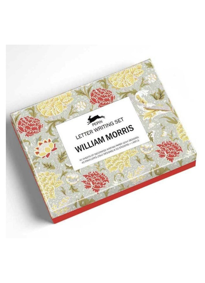 William Morris boxed writing set
