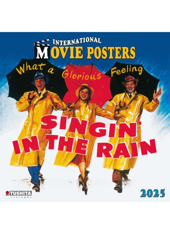 International Movie Posters Wall Calendar 2025