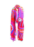 Organic Cottom Scarf with art by Murdie Nampijinpa from Better World Arts.