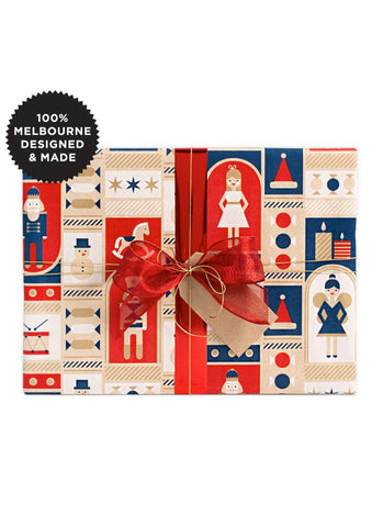 Wrapping Paper Roll - Nutcracker Kraft