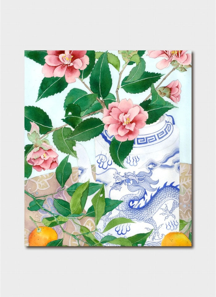 Gabby Malpas - Oranges and Camelias