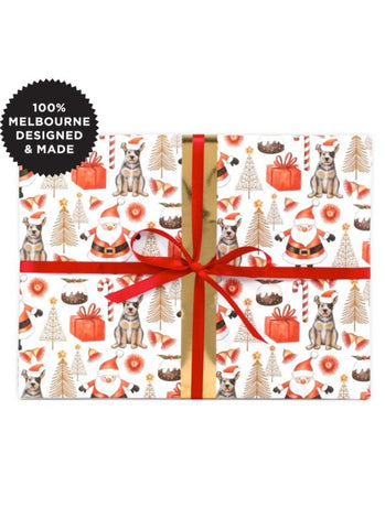 Wrapping Paper Roll - Outback Christmas