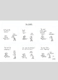 Leunig cartoon card - The Plodder