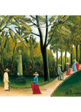 Calendar cover with a painting of people in a park, featuring the title 'Post Impressionists' and the year '2027'.