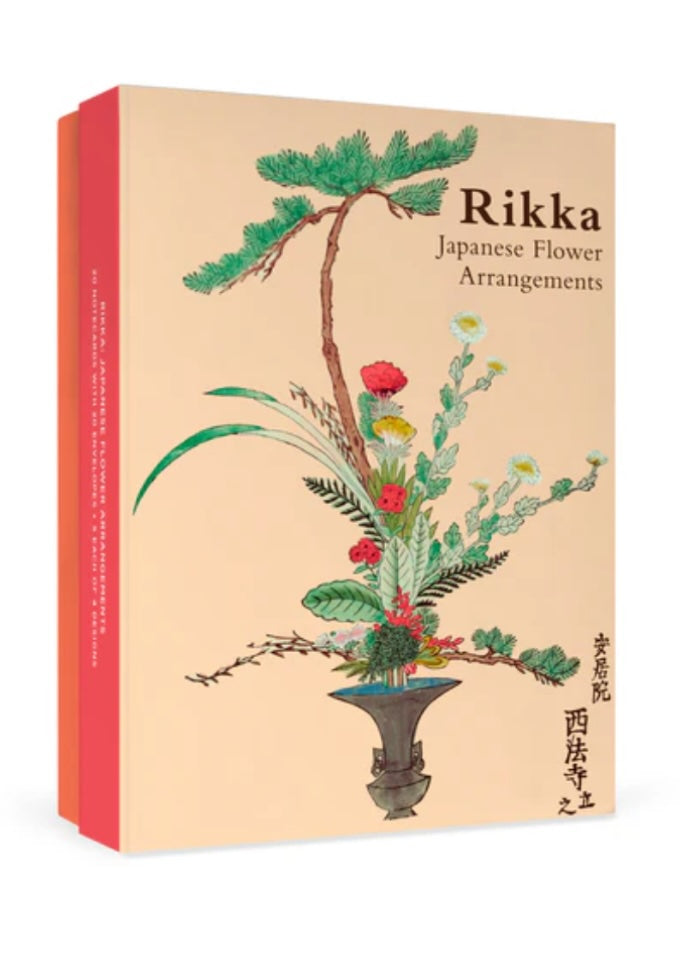 Rikka Japanese Flower Arrangements notecards