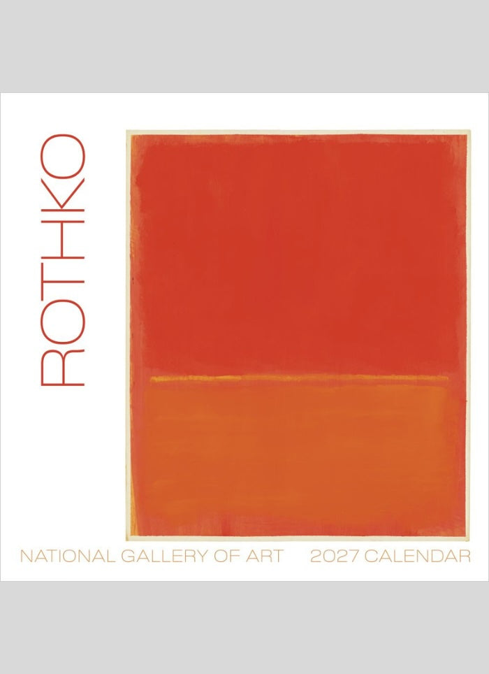 2027 calendar cover with Rothko painting and National Gallery of Art branding