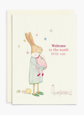 Ruby Red Shoes card - Welcome to the world little one