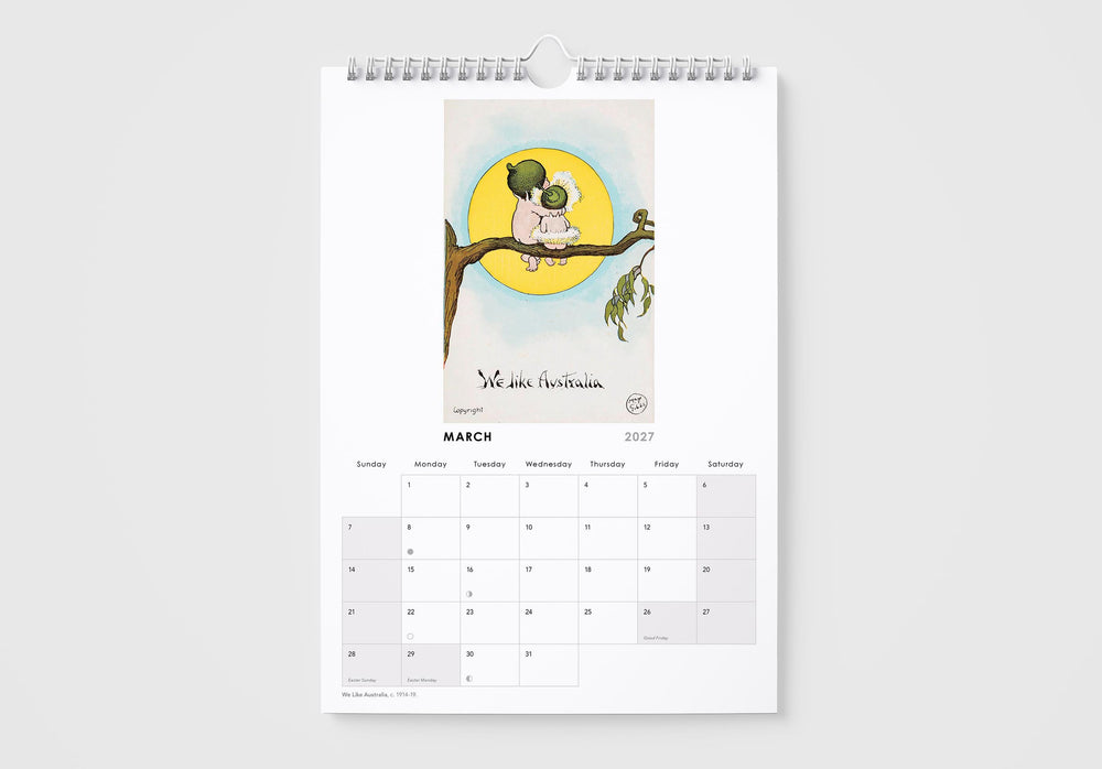 Calendar with March 2023 illustration on a white background