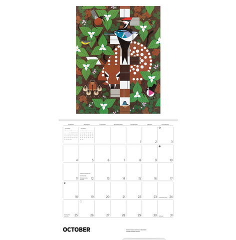 Charley Harper Wall Calendar 2026